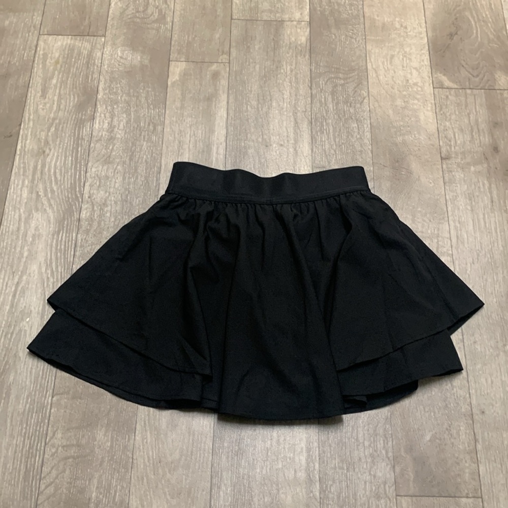 90 Degrees By Reflex Hypersonic Active Performance Tiered Biker Shorts Skort - Picture 3 of 8